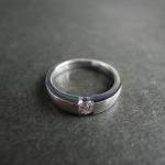 Wedding Ring With 0.15ct B..