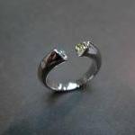 Blue Topaz and Peridot Wedd..