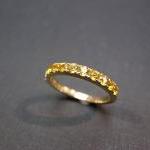 Yellow Sapphire Wedding Rin..